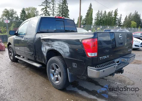 2005 Nissan Titan Se z USA, uszkodzony, nr VIN 1N6AA06B65N501296